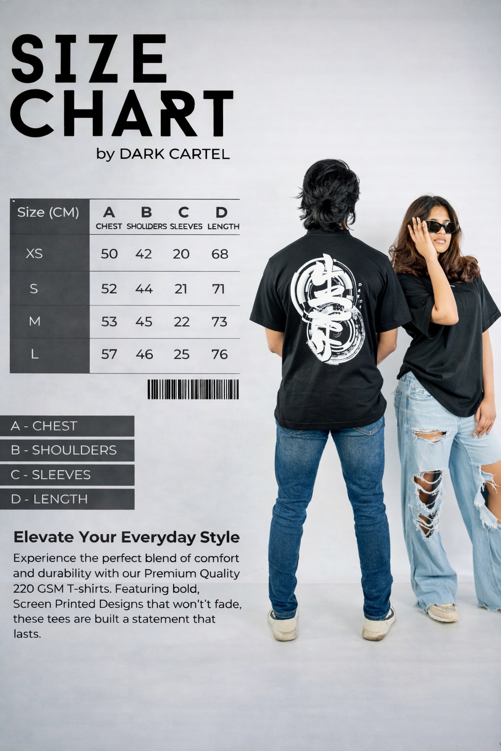 RINGS OF DARKNESS OVERSIZED TEE