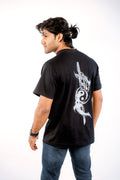 Dark Cartel Yin-Yang Dragon Katana Tee - Black